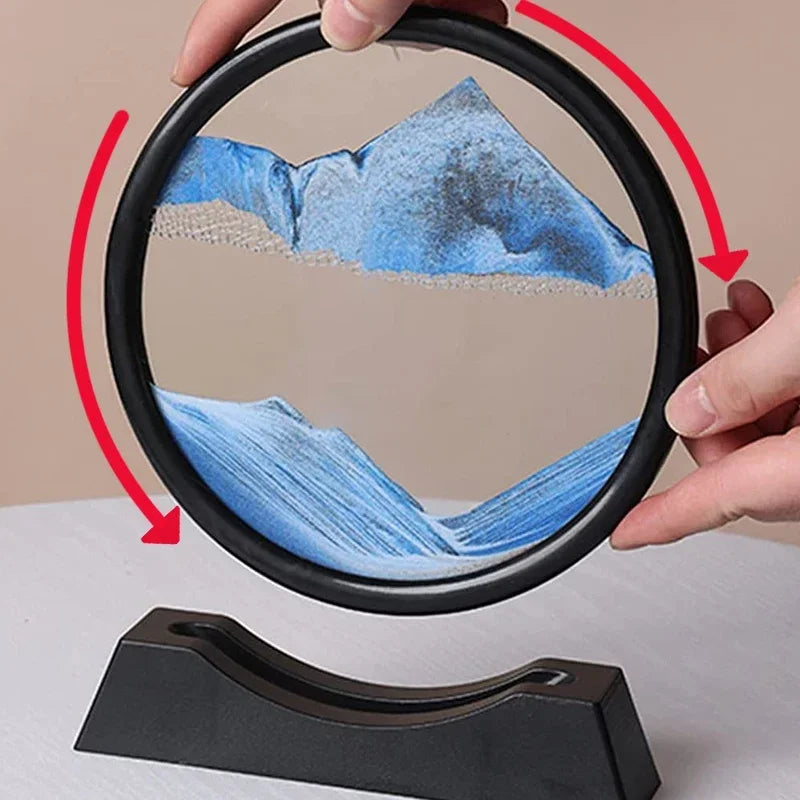 3D Moving Sand Art